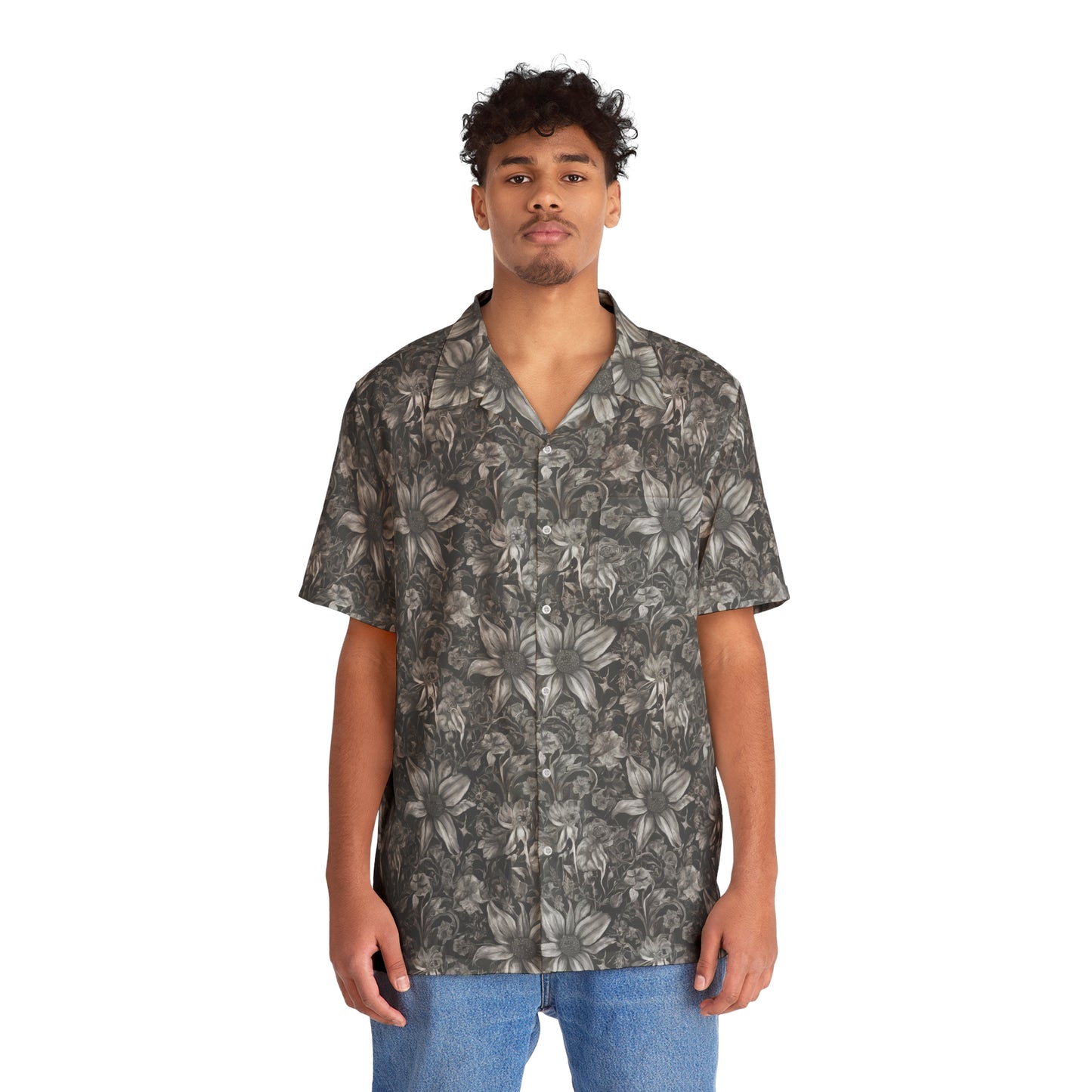 Night Flowers Hawaiian Shirt