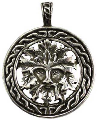 Celtic Greenman Amulet