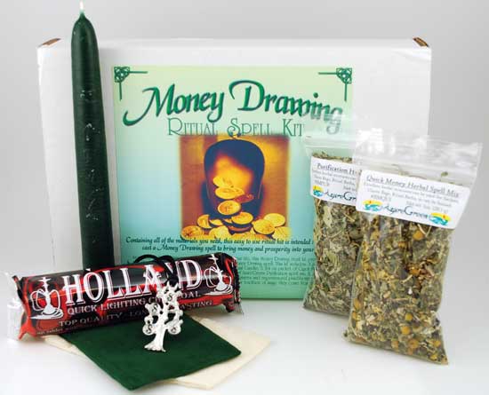 Money Drawing Boxed Ritual Kit