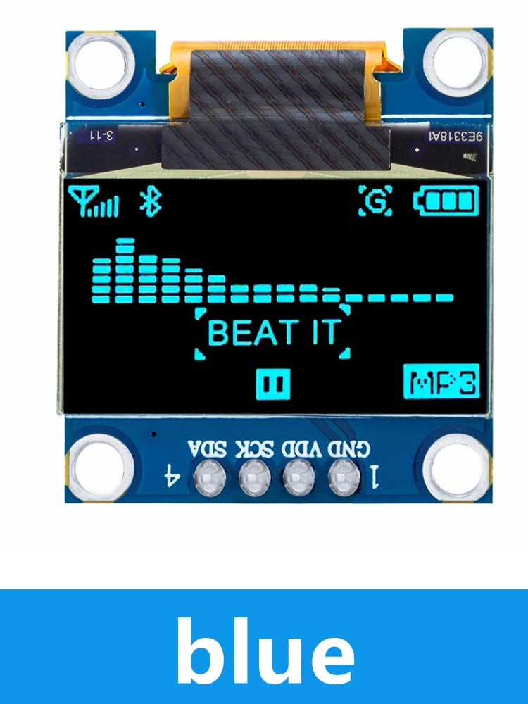 IIC Serial Yellow Blue OLED Display