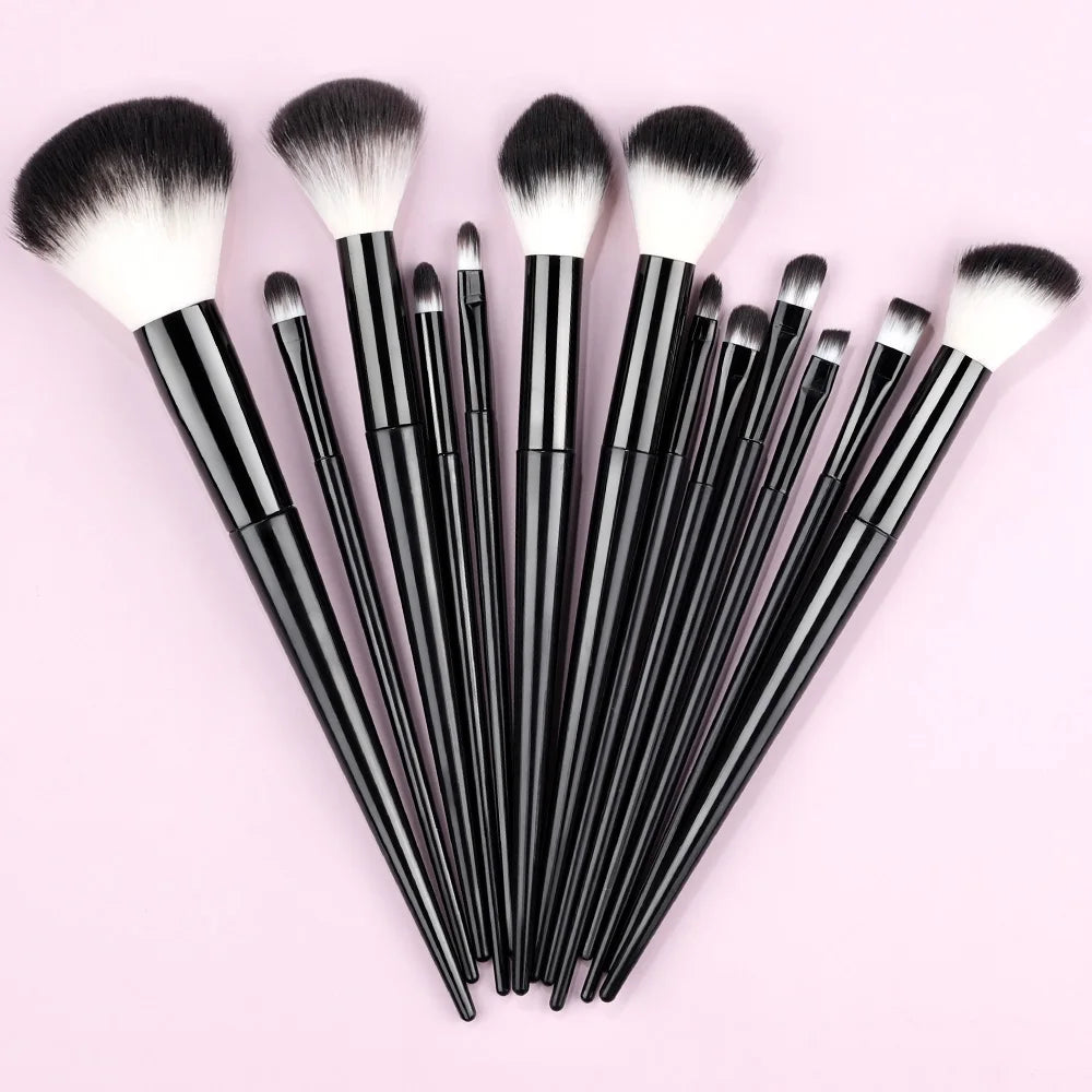 Fluffy Cosmetics Foundation Blush Eyeshadow Brushes