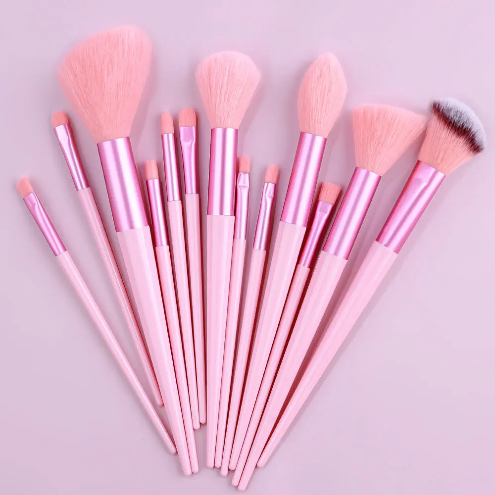 Fluffy Cosmetics Foundation Blush Eyeshadow Brushes