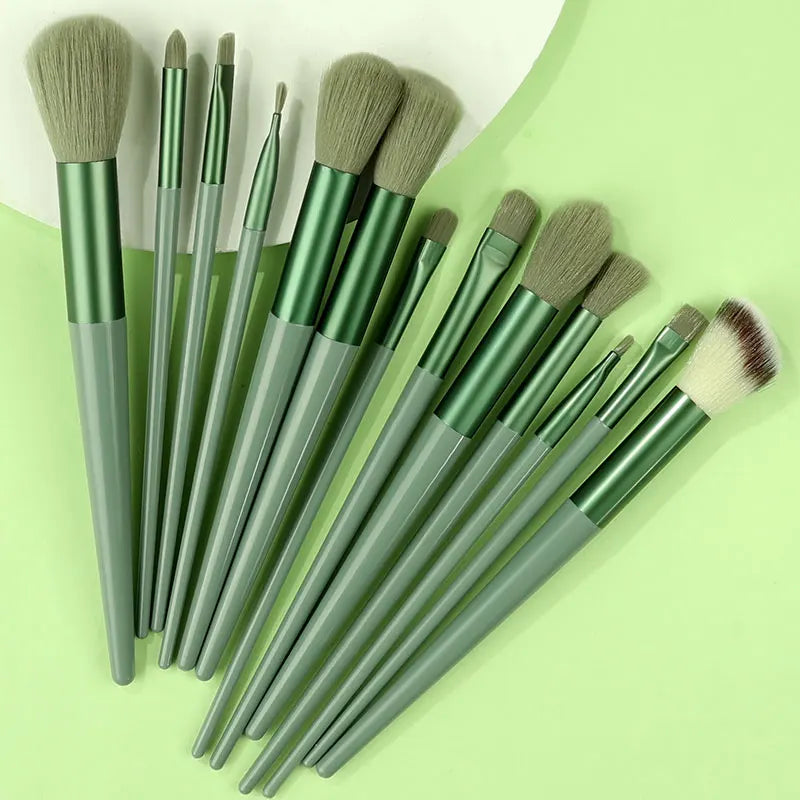 Fluffy Cosmetics Foundation Blush Eyeshadow Brushes