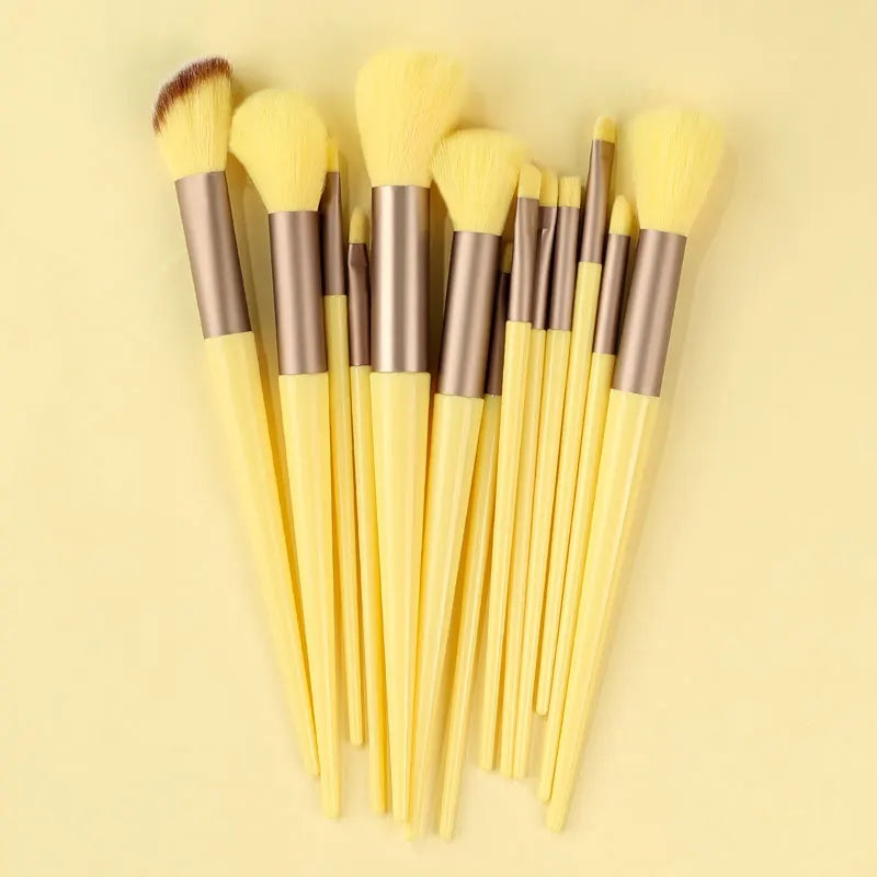 Fluffy Cosmetics Foundation Blush Eyeshadow Brushes