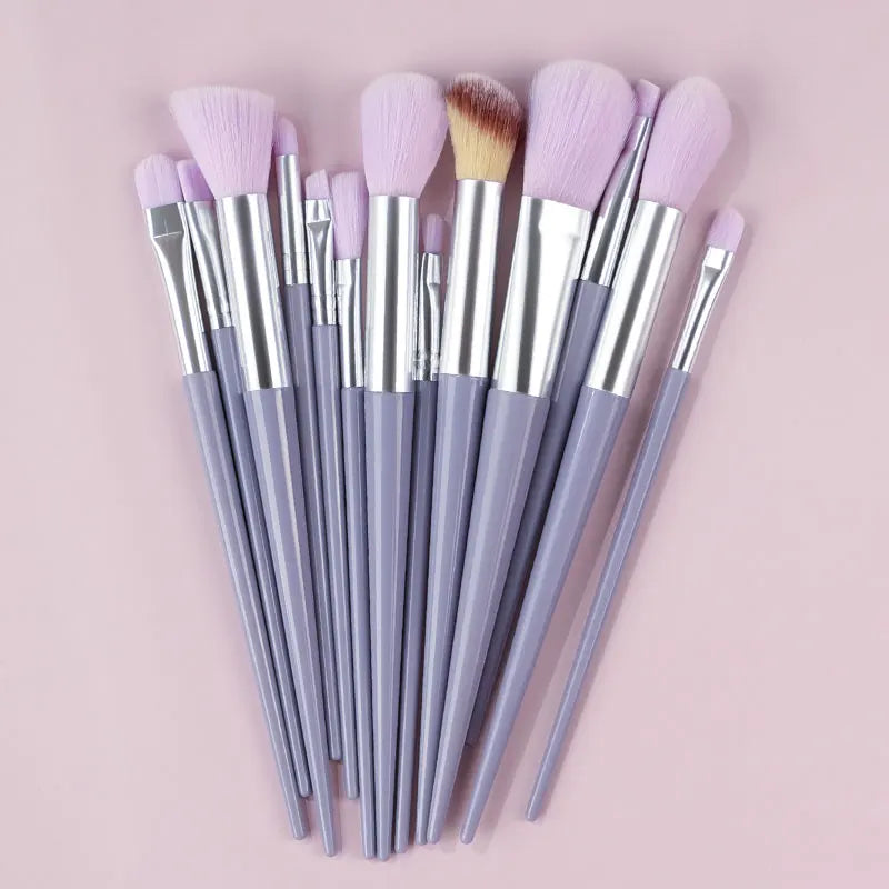 Fluffy Cosmetics Foundation Blush Eyeshadow Brushes