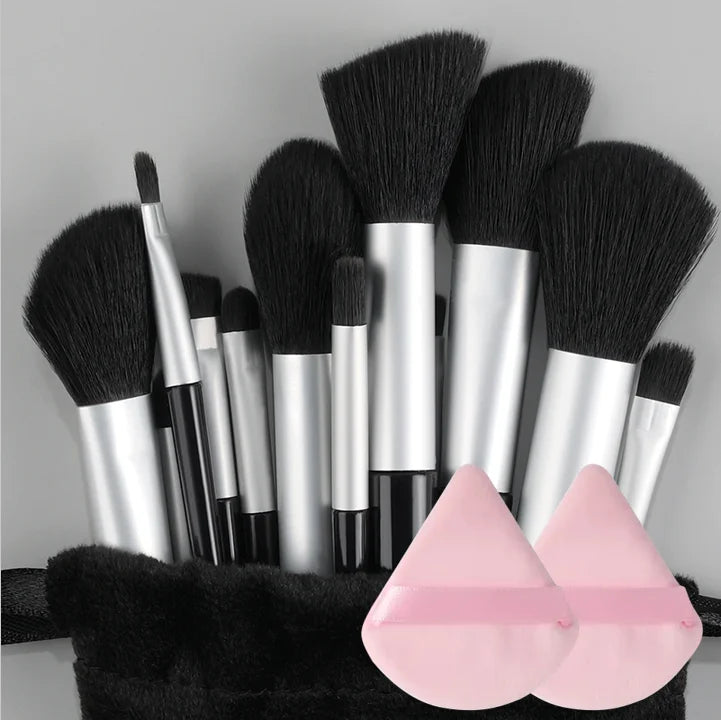 Fluffy Cosmetics Foundation Blush Eyeshadow Brushes