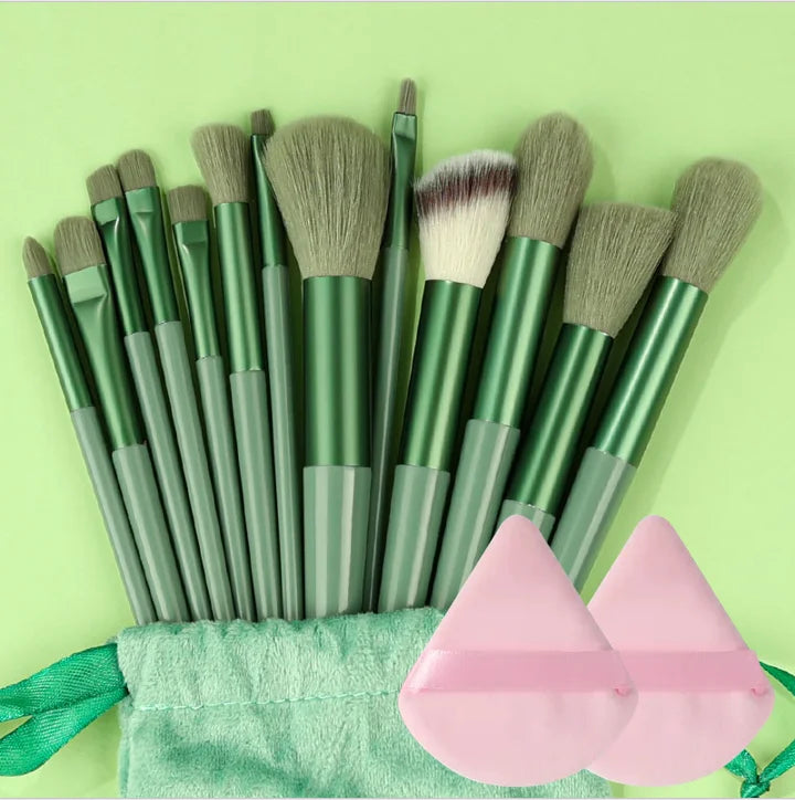 Fluffy Cosmetics Foundation Blush Eyeshadow Brushes