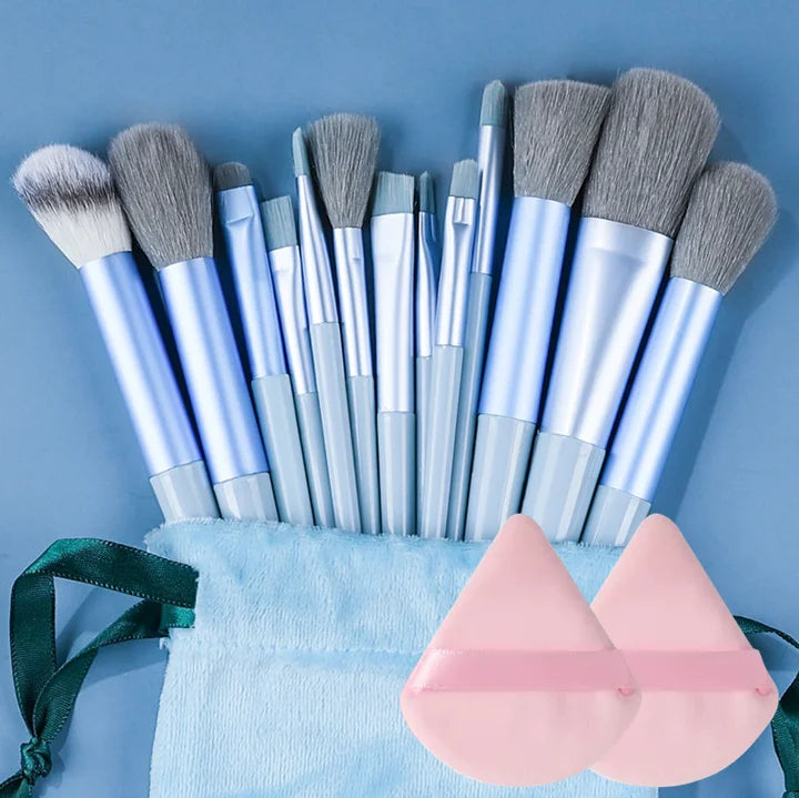 Fluffy Cosmetics Foundation Blush Eyeshadow Brushes