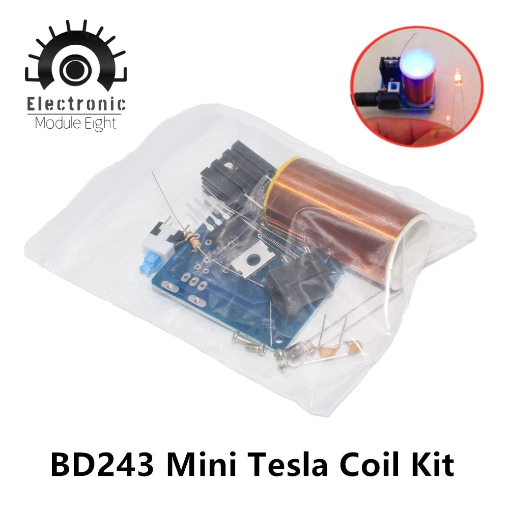 Mini Tesla Coil Kit: Magic Props, DIY Electronics