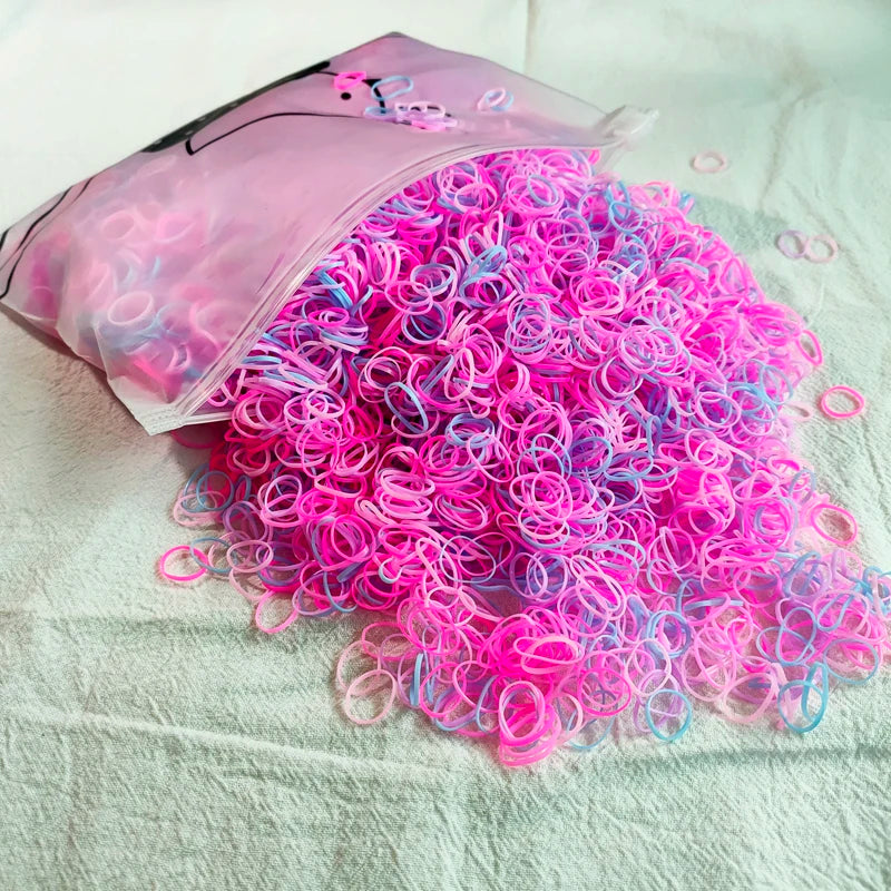 Colorful Disposable Hair Bands - 500pcs