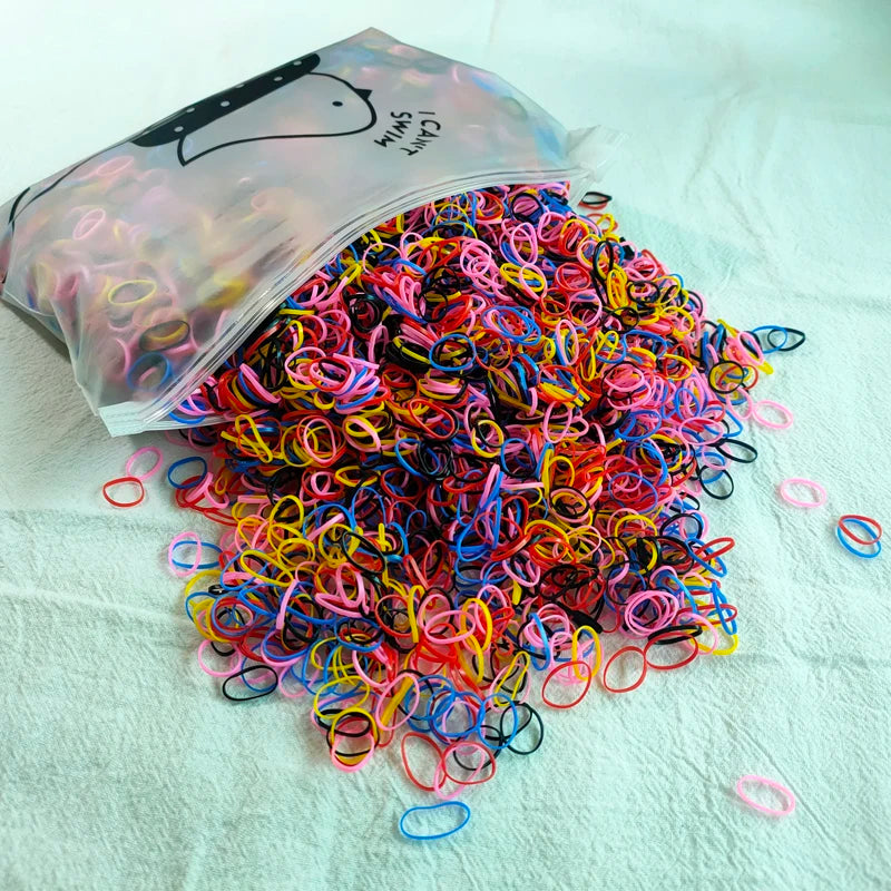 Colorful Disposable Hair Bands - 500pcs