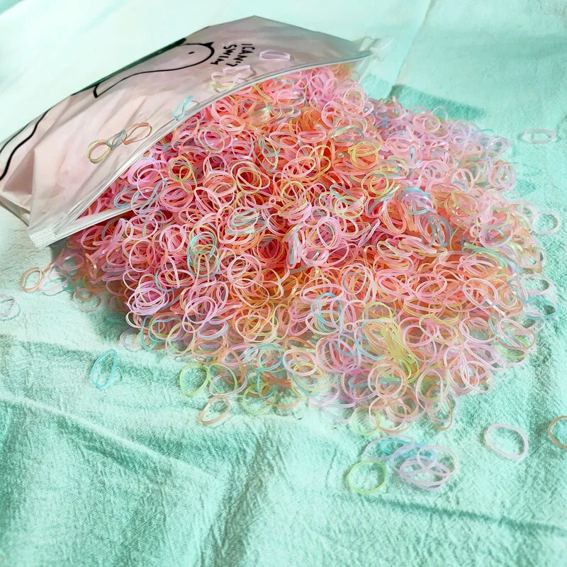 Colorful Disposable Hair Bands - 500pcs