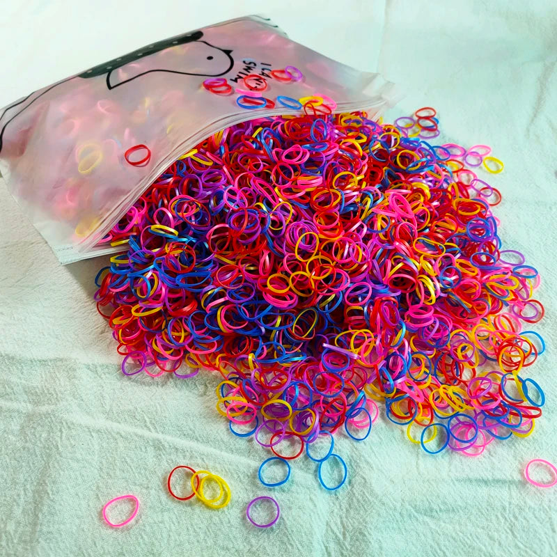 Colorful Disposable Hair Bands - 500pcs