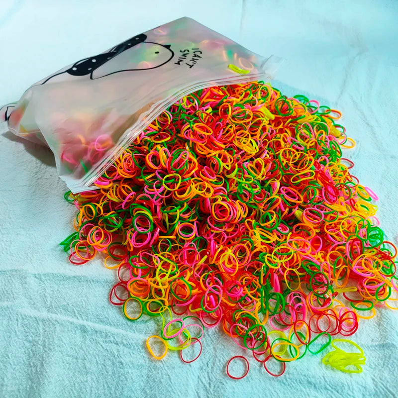 Colorful Disposable Hair Bands - 500pcs