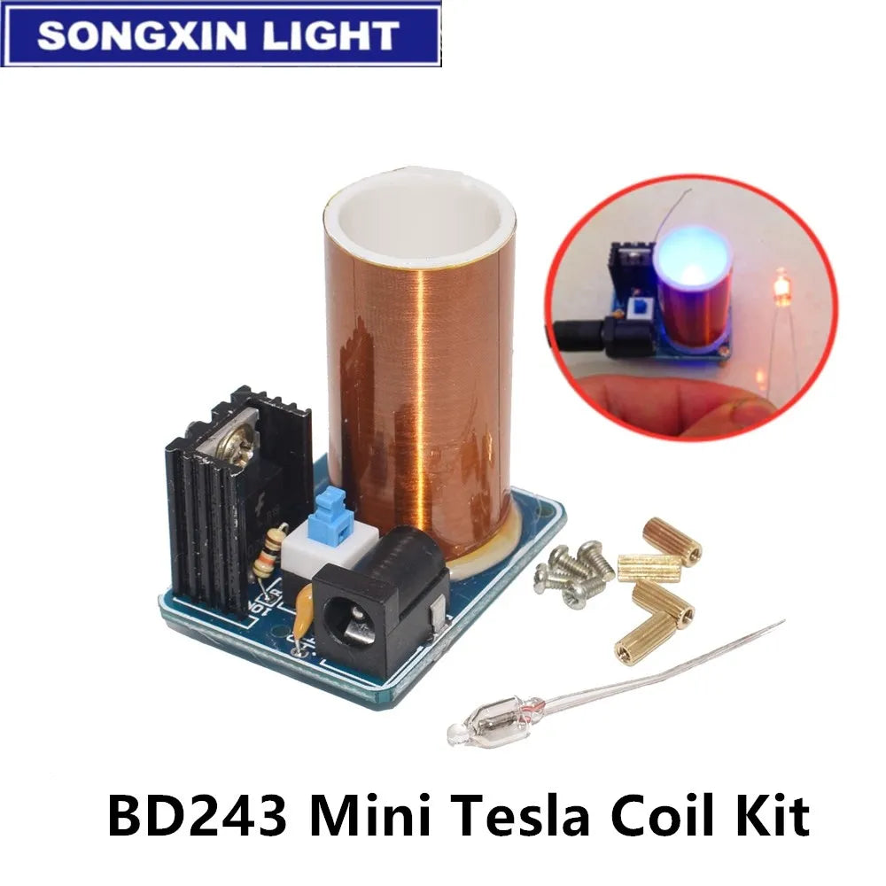 Mini Tesla Coil Kit: Magic Props, DIY Electronics