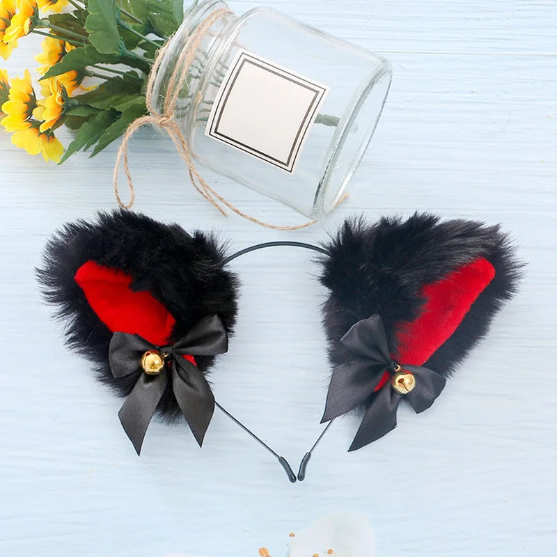 Party Club Cosplay Cat Fox Fur Headband