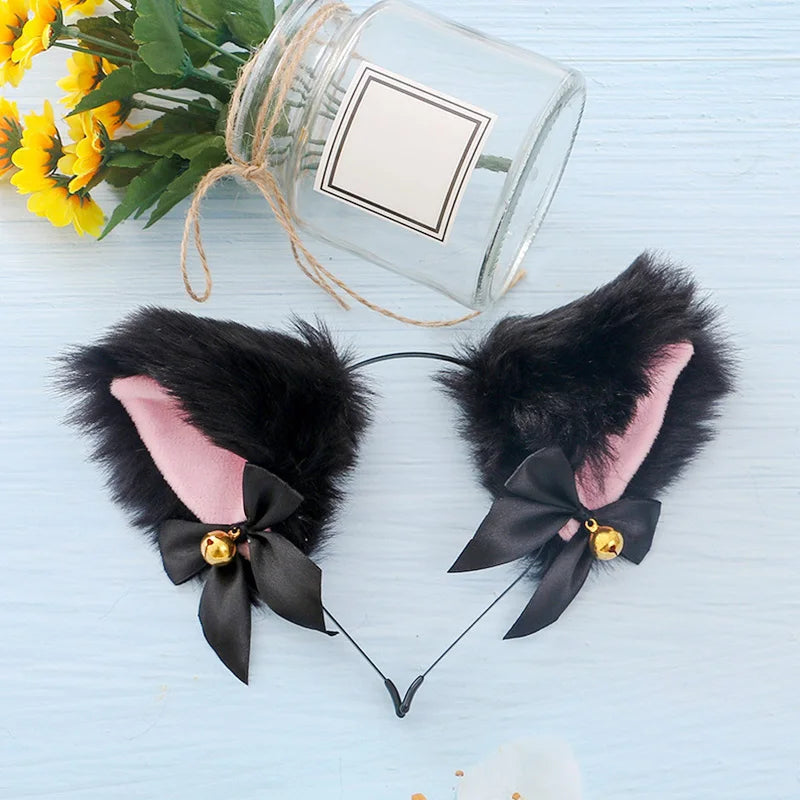 Party Club Cosplay Cat Fox Fur Headband