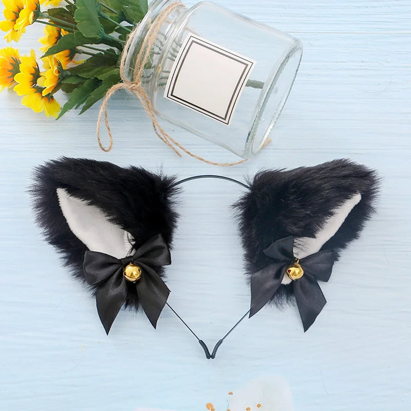 Party Club Cosplay Cat Fox Fur Headband