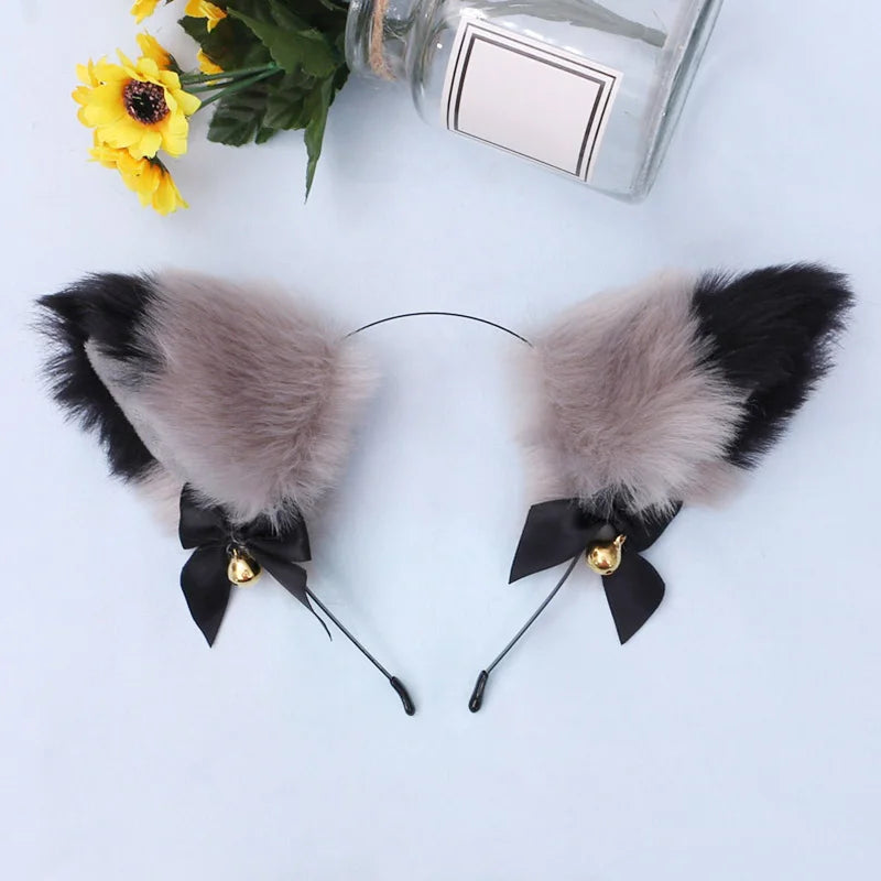 Party Club Cosplay Cat Fox Fur Headband