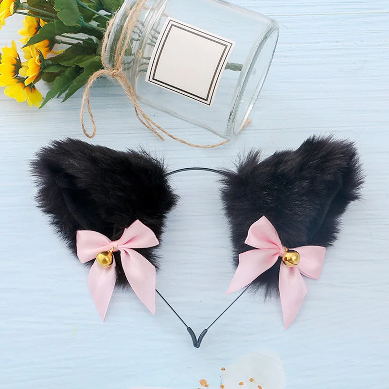 Party Club Cosplay Cat Fox Fur Headband