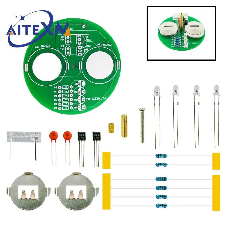 LED Gyro DIY Rotating Lantern Soldering Kit