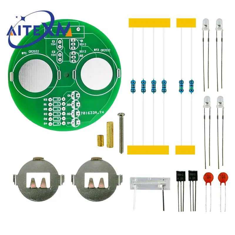 LED Gyro DIY Rotating Lantern Soldering Kit