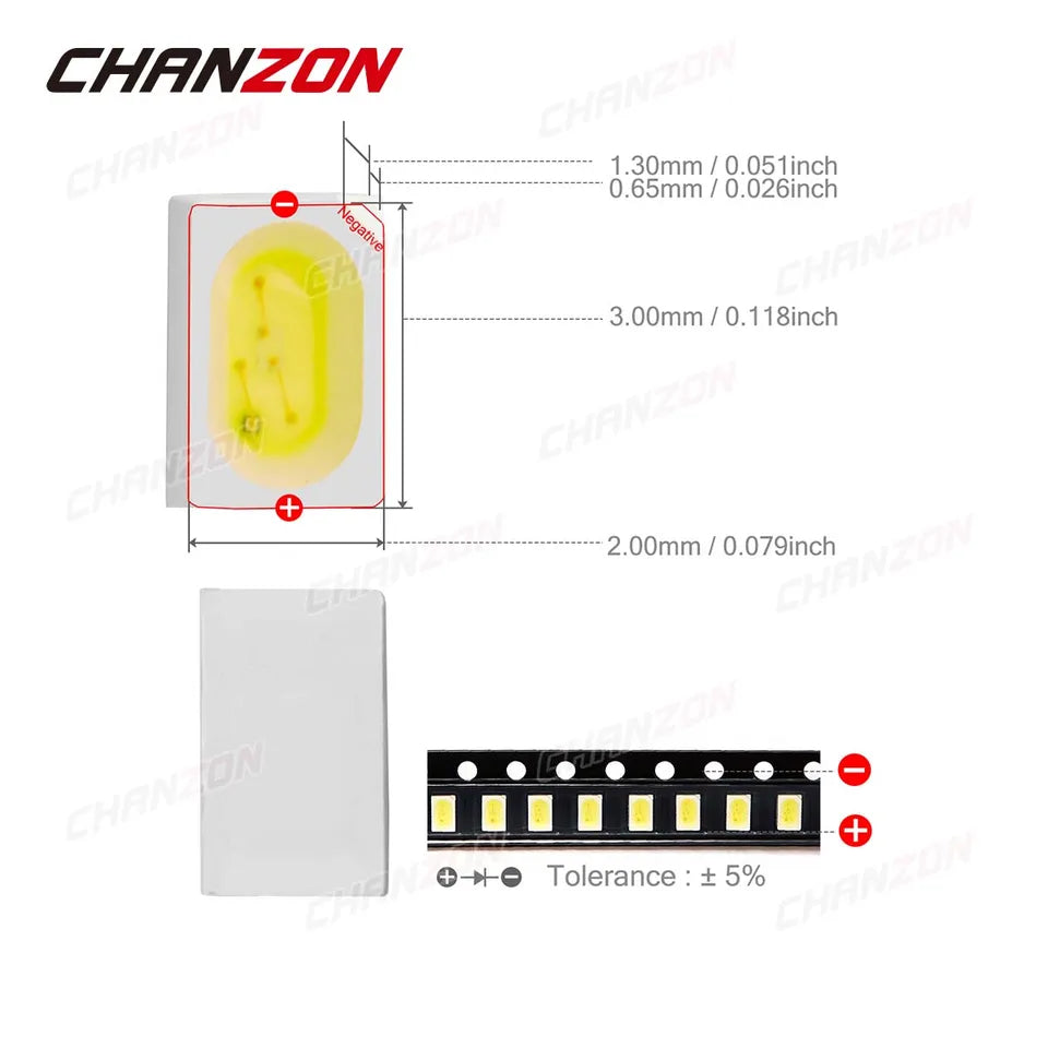 White LED Light Emitting Diode Lamp