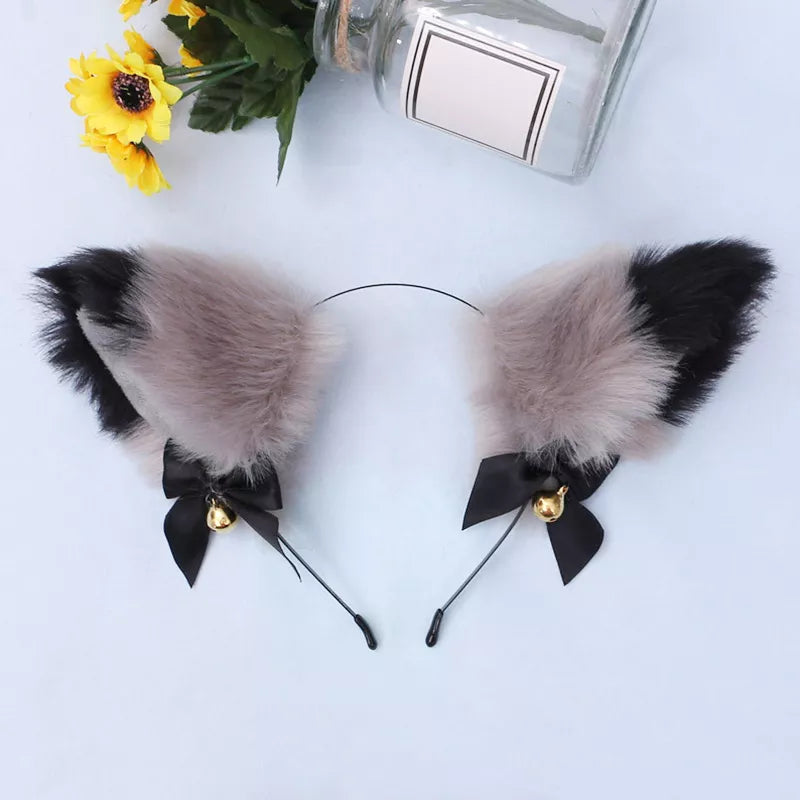 Beautiful Masquerade Halloween Cat Ears Cosplay