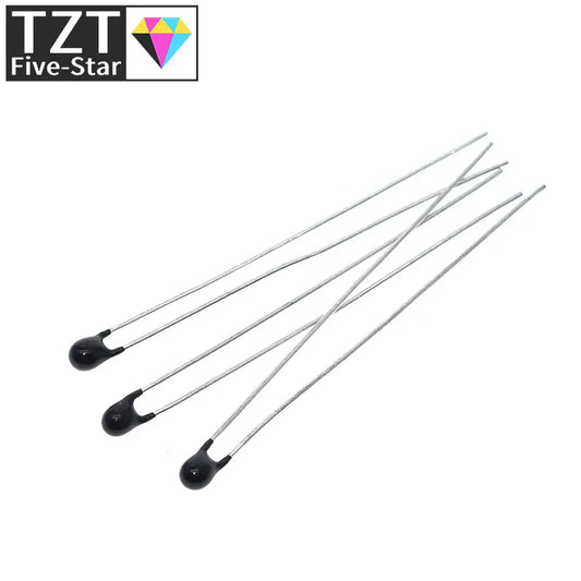 20pcs NTC Thermistor Thermal Resistor MF52 NTC-MF52AT 1K 2K 3K 4.7K 5K 10K 20K 47K 50K 100K 5% 3950B 1/2/3/4.7/K Ohm R