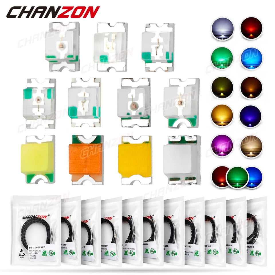 LED Diode Chip Kit in Multiple Colors