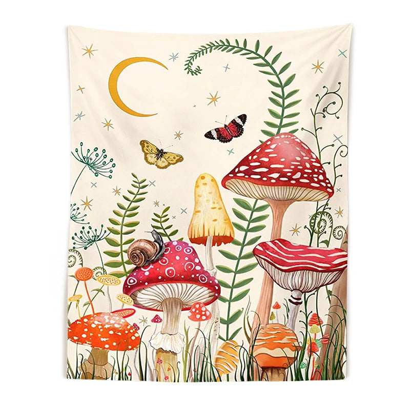 Magical Mushroom Tapestry