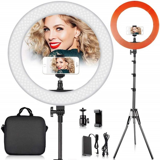 Travor 18-Inch Ring Light with Tripod