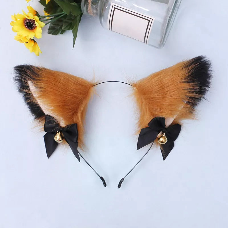 Party Club Cosplay Cat Fox Fur Headband