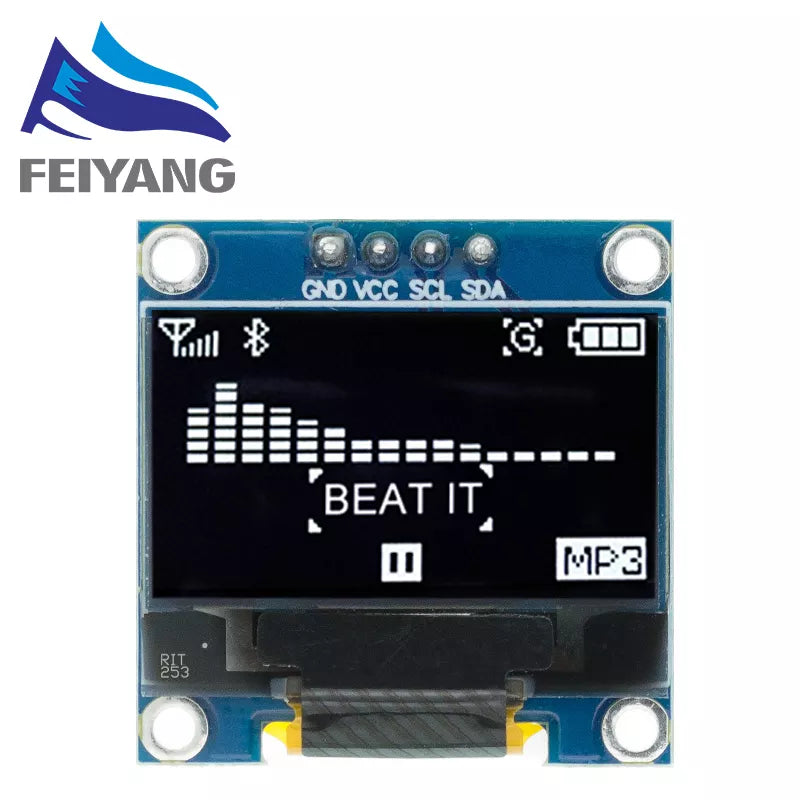 SSD1306 White/Blue/Yellow OLED Display Module