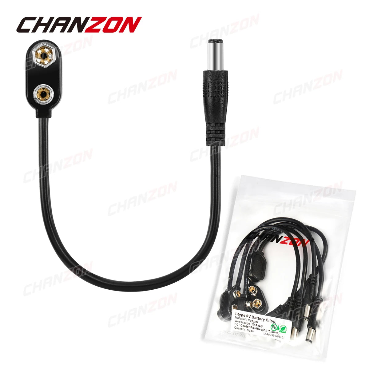 Battery Power DC Connector Jack Male