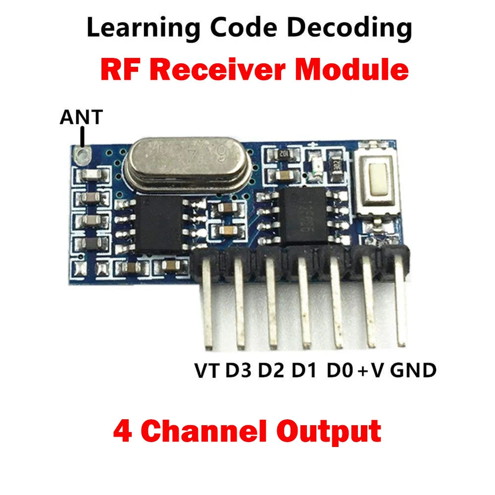 RF Wireless Transmitter with Receiver Module