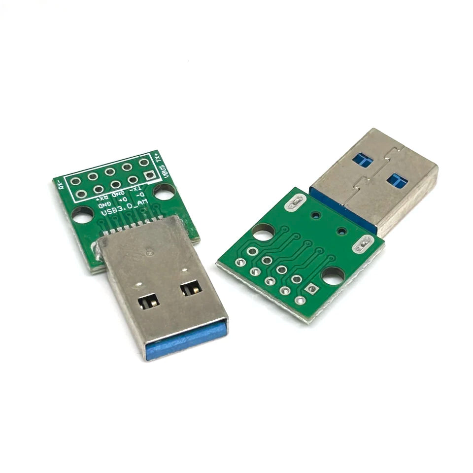 Male USB 3.0 To DIP Adapter