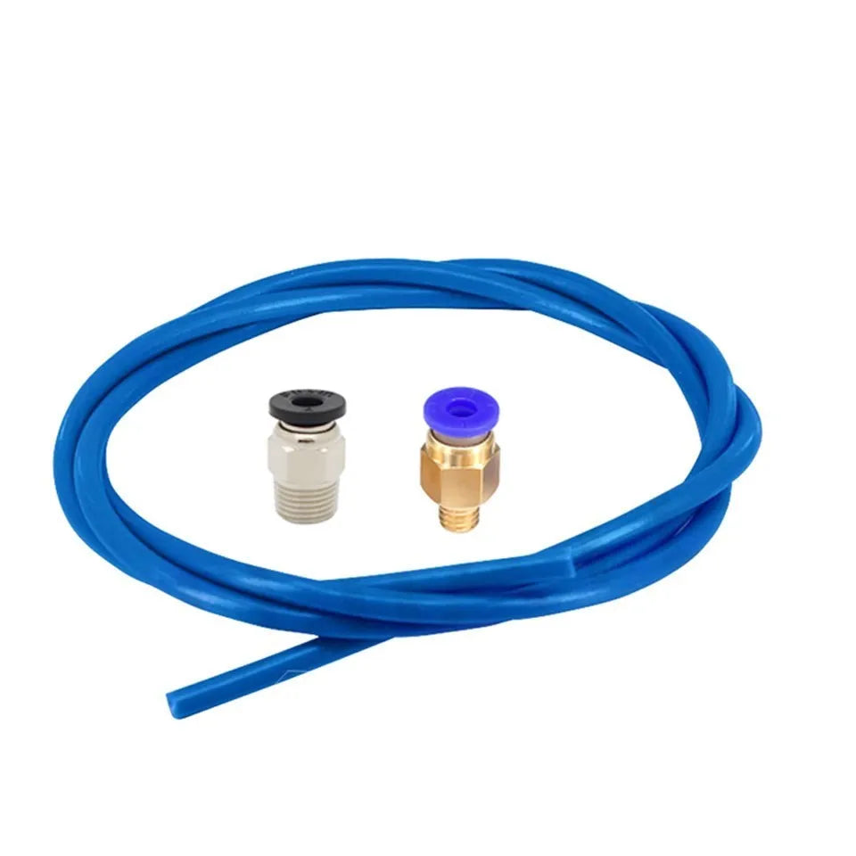 Pneumatic Connector With 1M PTFE Teflonto Tube