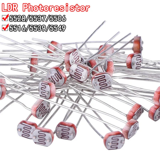 50pcs/lot LDR Photo Light Sensitive Resistor