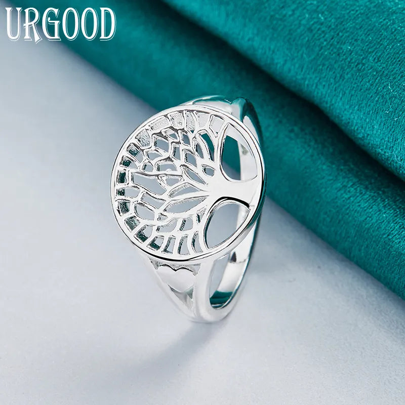 Tree of Life Sterling Silver Ring