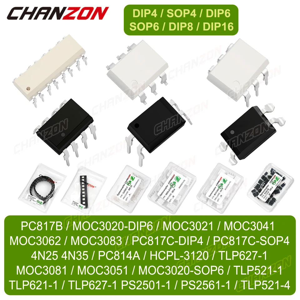 Optocoupler MOC3021 PC817 4N35 4N25 MOC3041