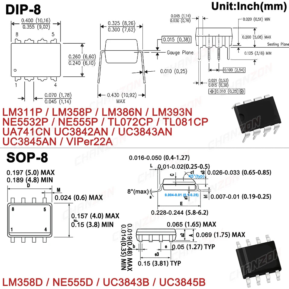 Timer Integrated Circuit IC Chip Motor Driver