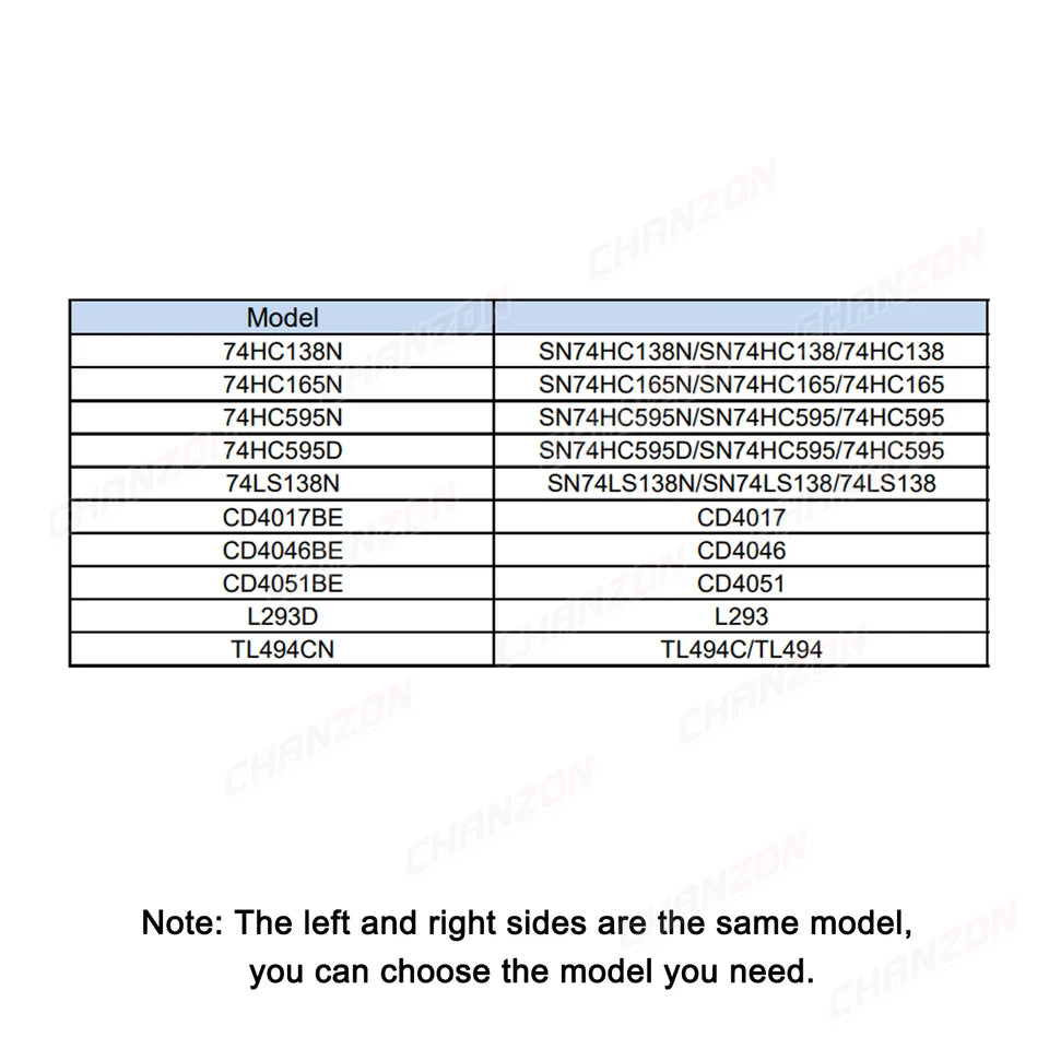 10 Pcs Motor Driver IC Chip