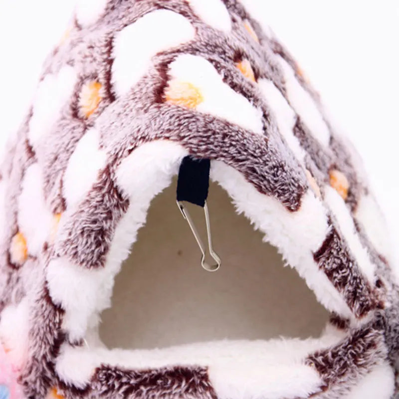 Winter Warm Flannel Cat Cage Sleeping Bag