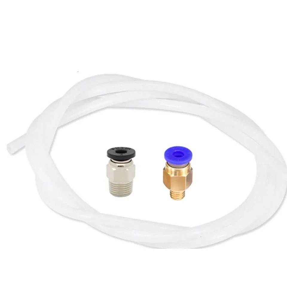 Pneumatic Connector With 1M PTFE Teflonto Tube