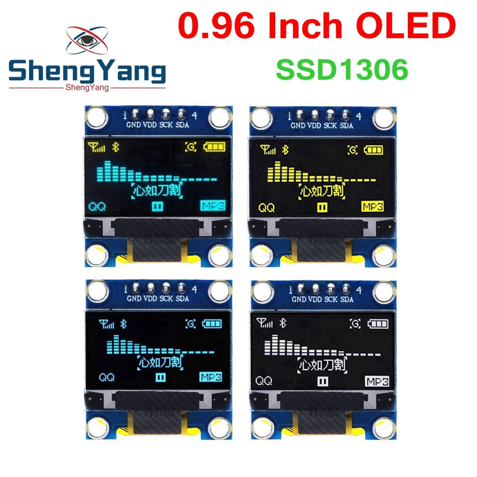 TZT 0.96 Inch Serial OLED Display