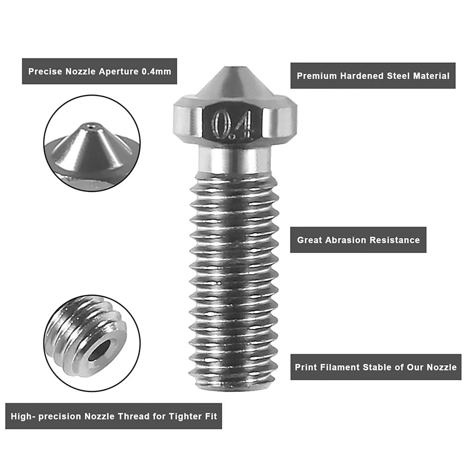 Volcano Nozzle Set for 3D Printer