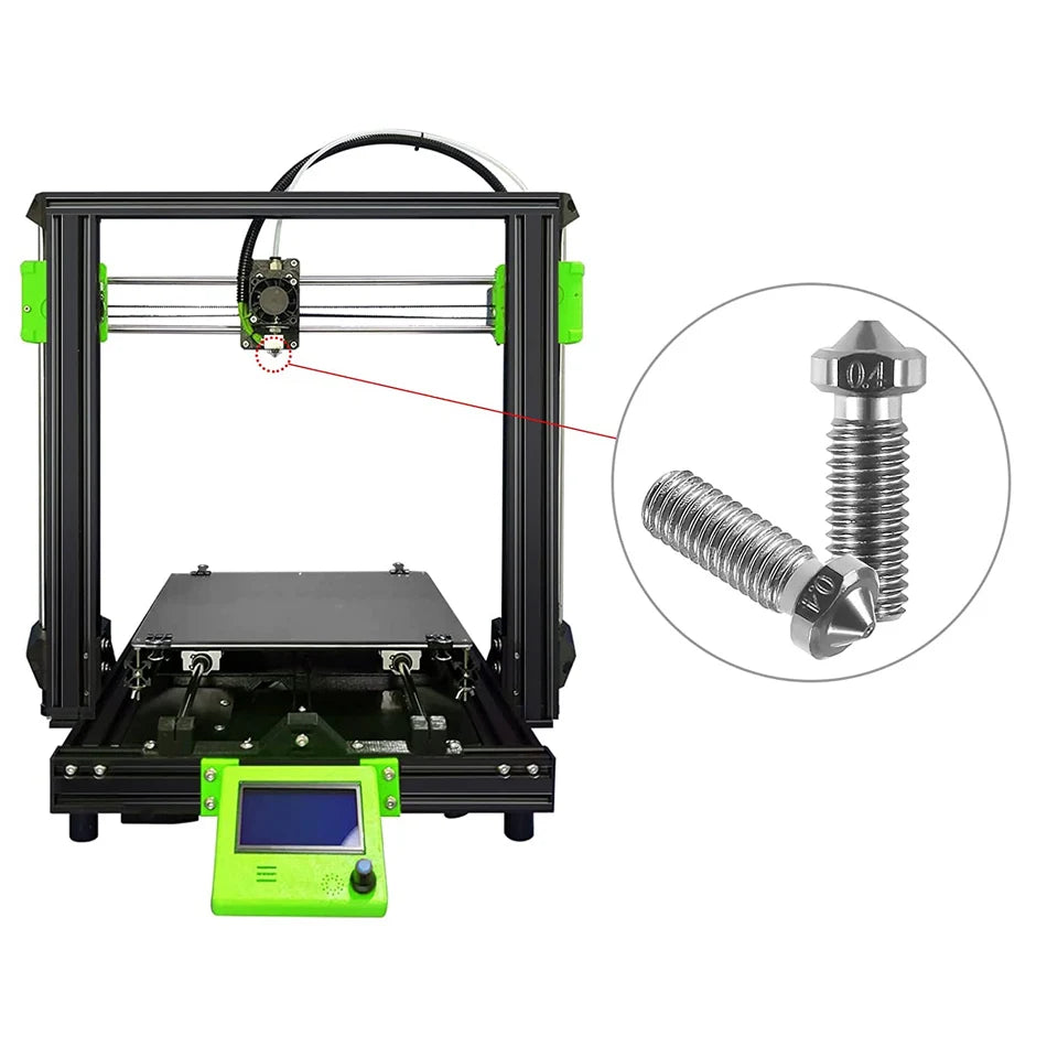 Volcano Nozzle Set for 3D Printer