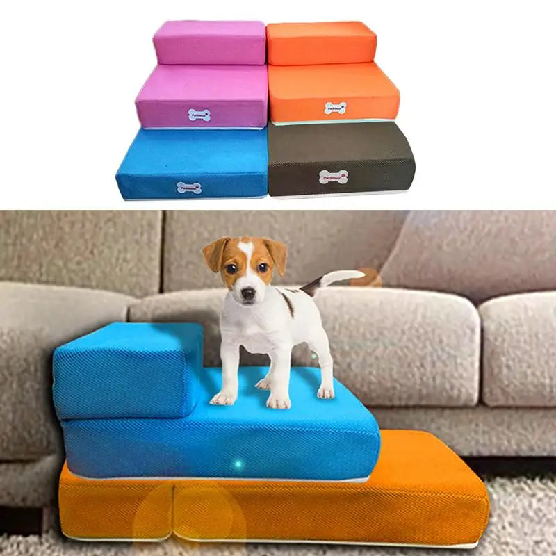 Foldable Detachable Dog Stairs Sofa Bed