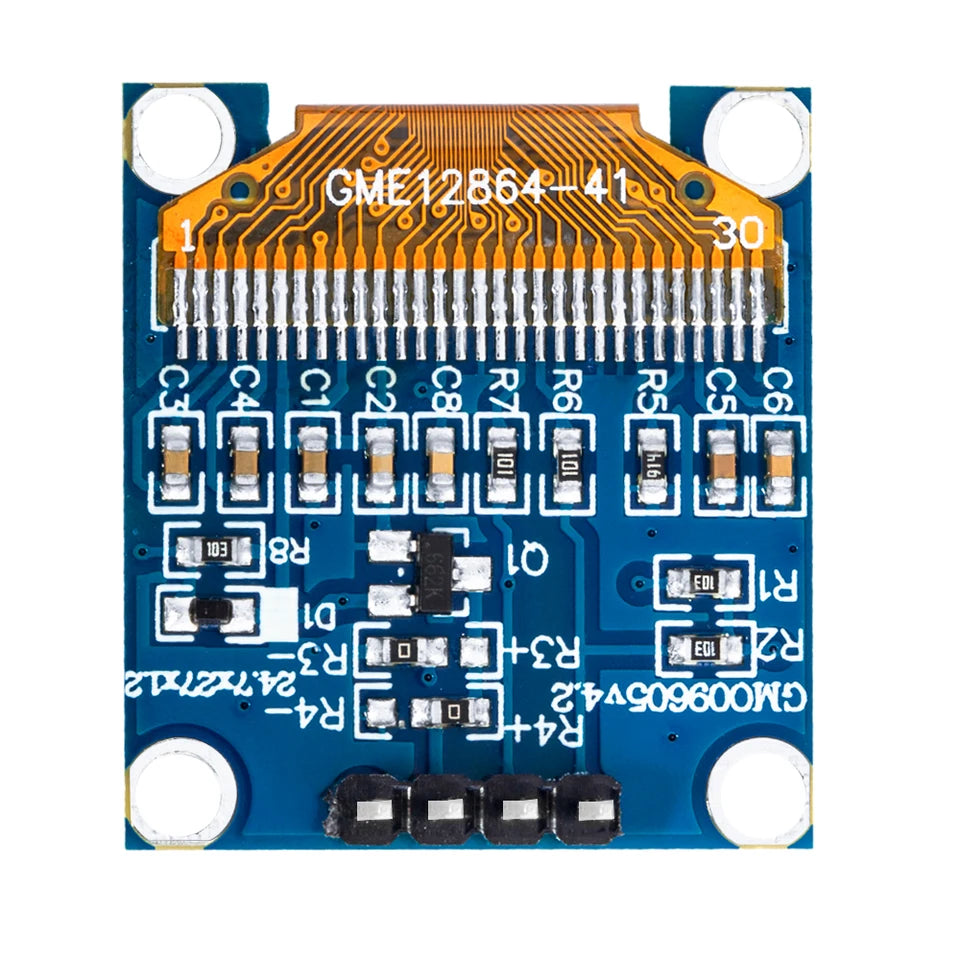 IIC Serial Yellow Blue OLED Display